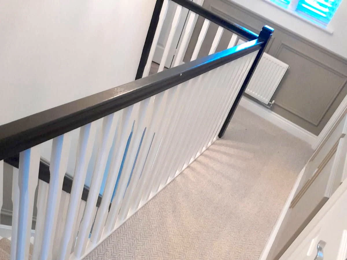 vinyl flooring grey herringbone multiple rooms newcastle foxglove flooring